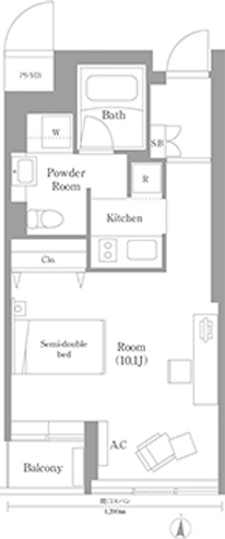 ROOM PLAN <A>