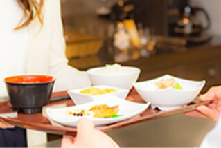 食事サービスの特徴